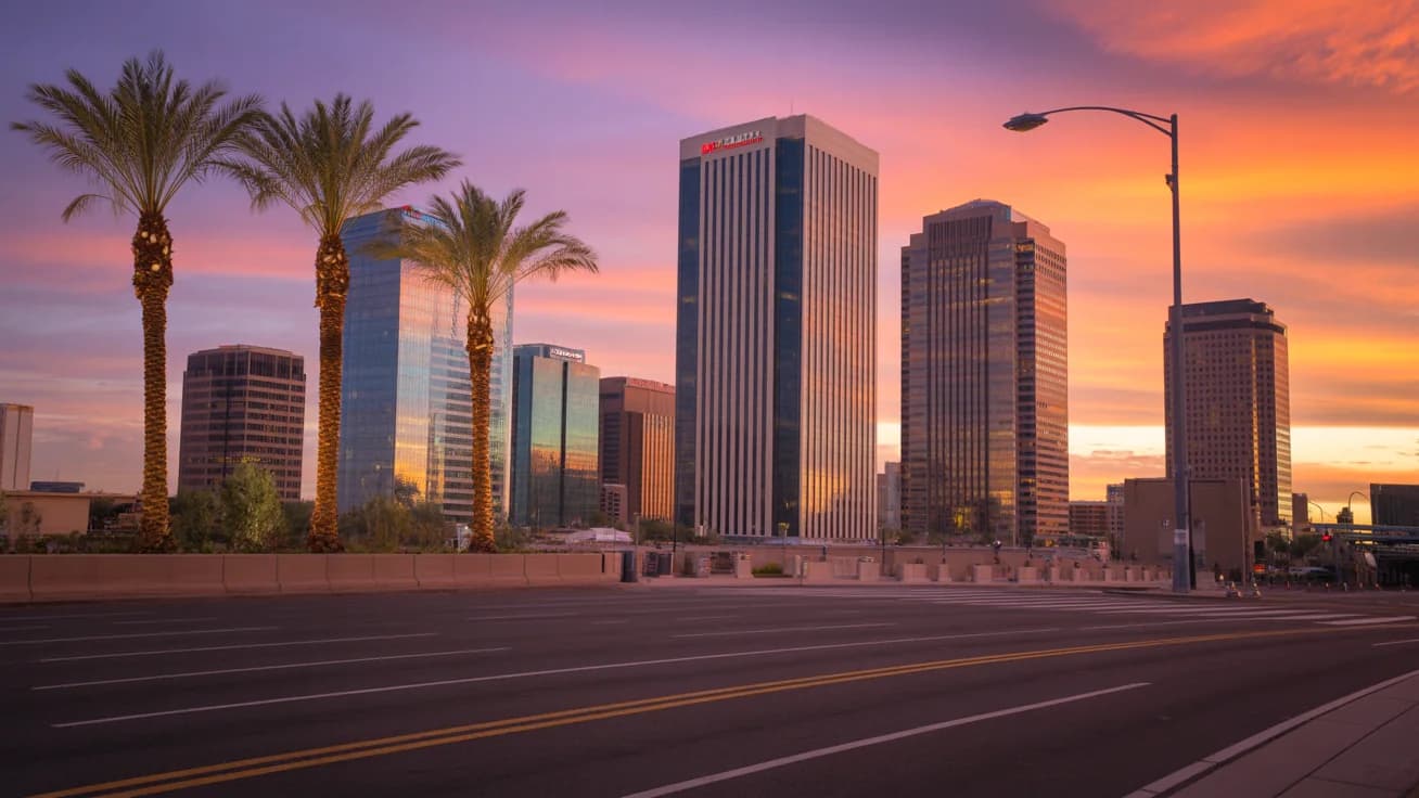 Phoenix, Arizona business owner reviewing commercial insurance coverage